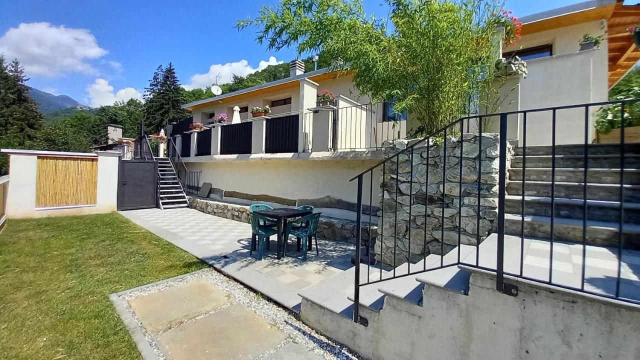 Vallemaira House Casa Belvedere Luce & Sole 10 Posti Letto San Damiano Macra Exterior photo