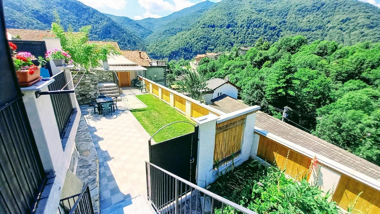 Vallemaira House Casa Belvedere Luce & Sole 10 Posti Letto San Damiano Macra Exterior photo