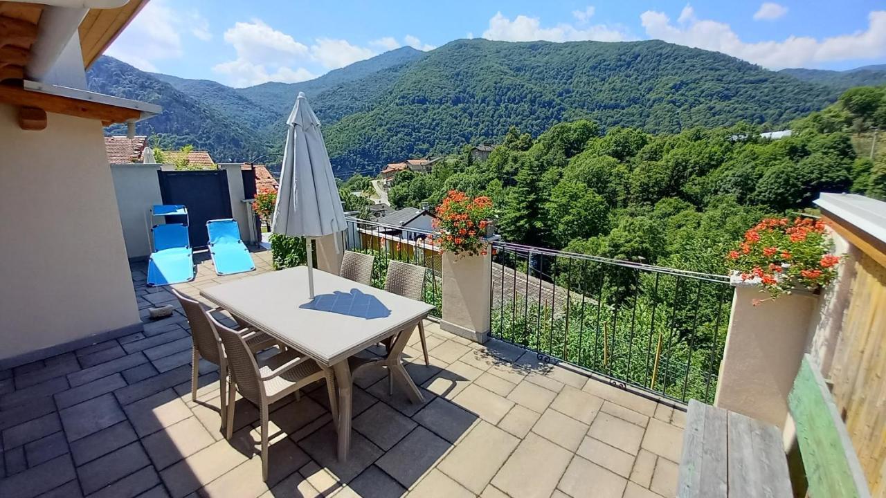 Vallemaira House Casa Belvedere Luce & Sole 10 Posti Letto San Damiano Macra Exterior photo